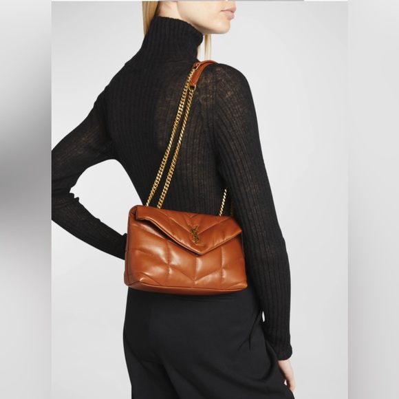 Saint Laurent NWT Lou Puffer Toy YSL Shoulder Bag in Quilted Leather - Picture 5 of 12